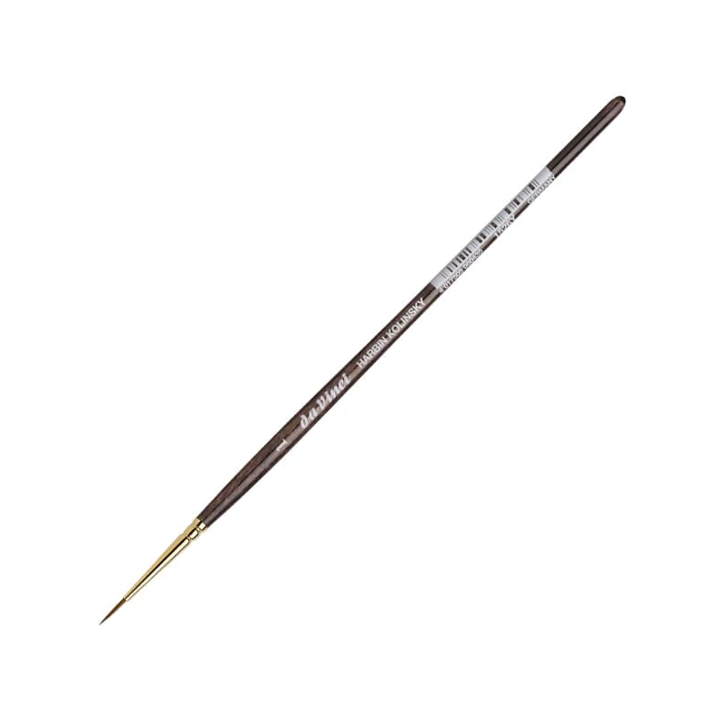 Da Vinci Harbin-Kolinksy 1526Y pensulă rotundă, din păr de jder roșcat - 1