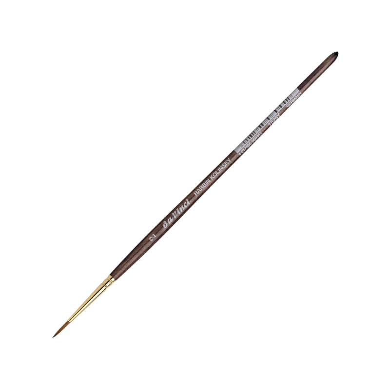 Da Vinci Harbin-Kolinksy 1526Y pensulă rotundă, din păr de jder roșcat - 2