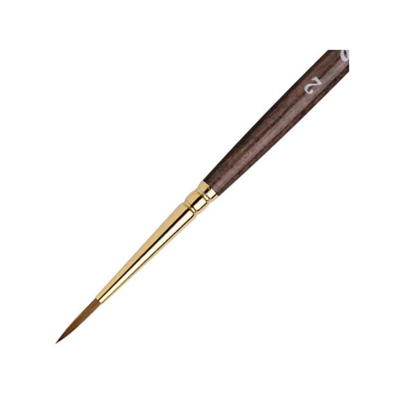 Da Vinci Harbin-Kolinksy 1526Y pensulă rotundă, din păr de jder roșcat - 2