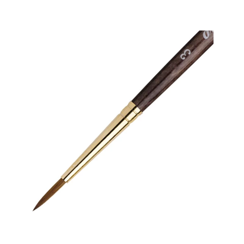 Da Vinci Harbin-Kolinksy 1526Y pensulă rotundă, din păr de jder roșcat - 3