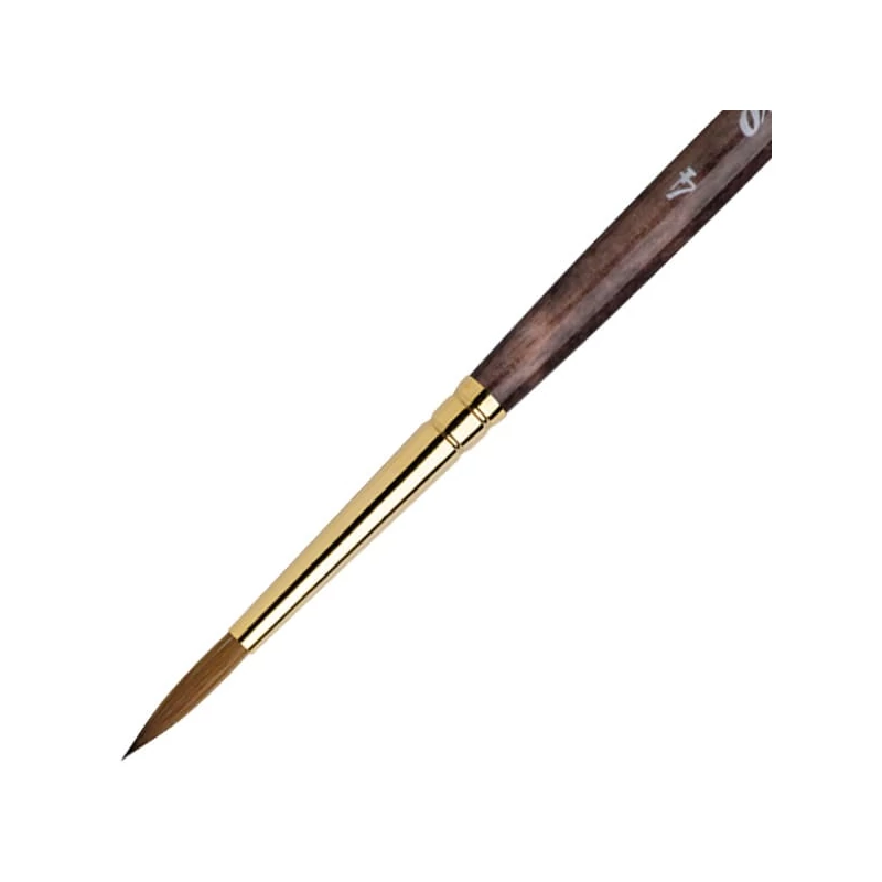Da Vinci Harbin-Kolinksy 1526Y pensulă rotundă, din păr de jder roșcat - 4