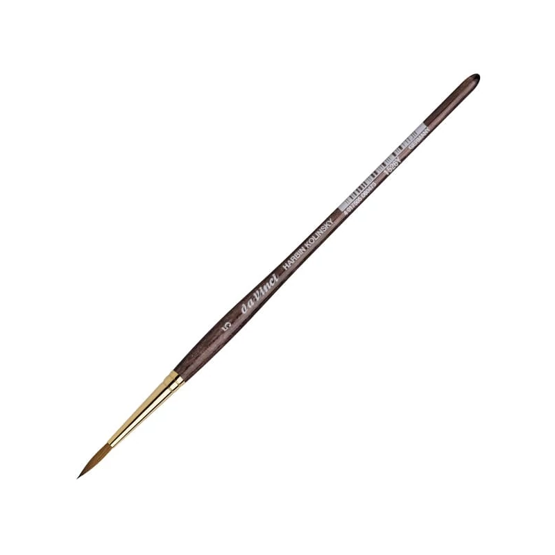 Da Vinci Harbin-Kolinksy 1526Y pensulă rotundă, din păr de jder roșcat - 5