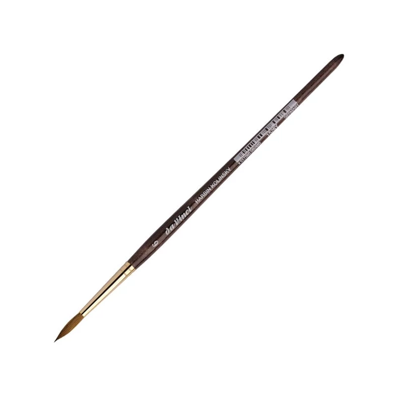 Da Vinci Harbin-Kolinksy 1526Y pensulă rotundă, din păr de jder roșcat - 6