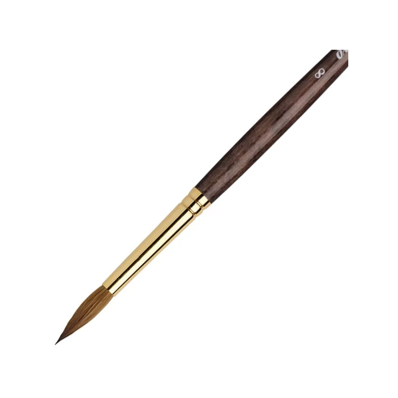 Da Vinci Harbin-Kolinksy 1526Y pensulă rotundă, din păr de jder roșcat - 8