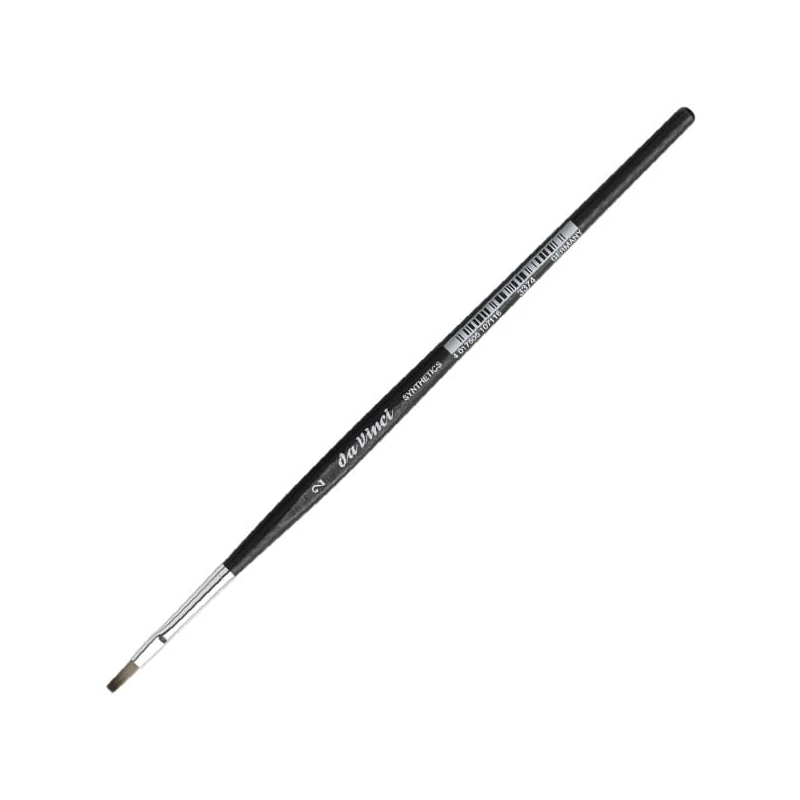 Da Vinci 3374 pensulă sintetică, plată - 2