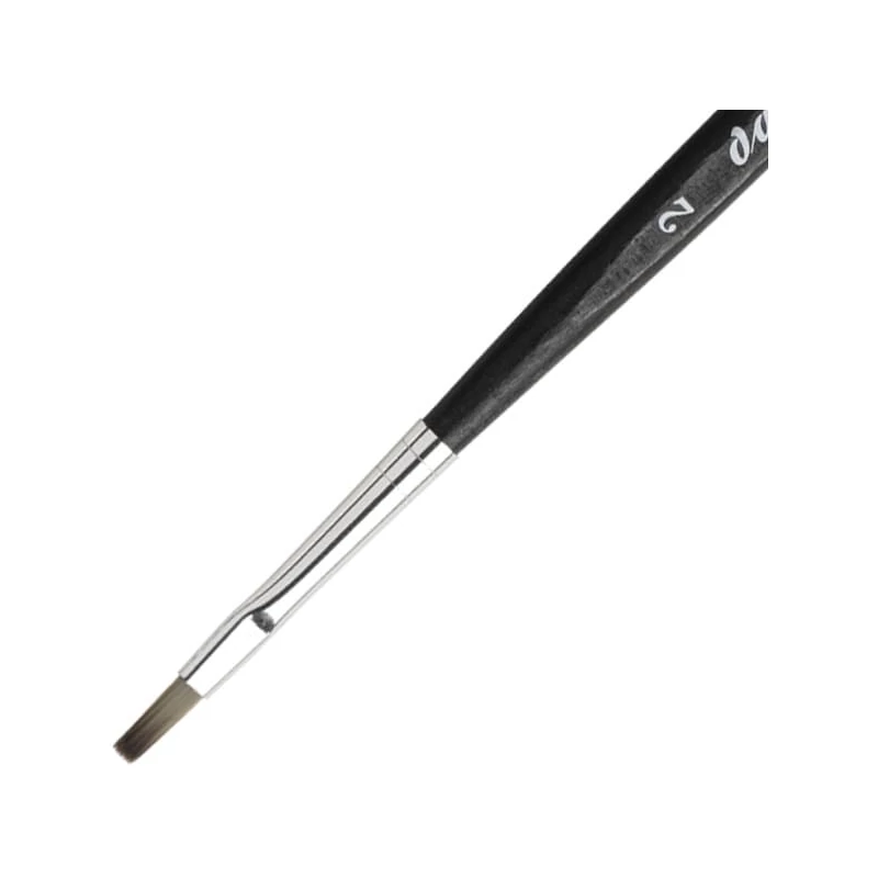 Da Vinci 3374 pensulă sintetică, plată - 2
