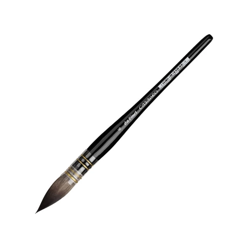 Da Vinci Casaneo 498 pensulă sintetică, rotundă - 6