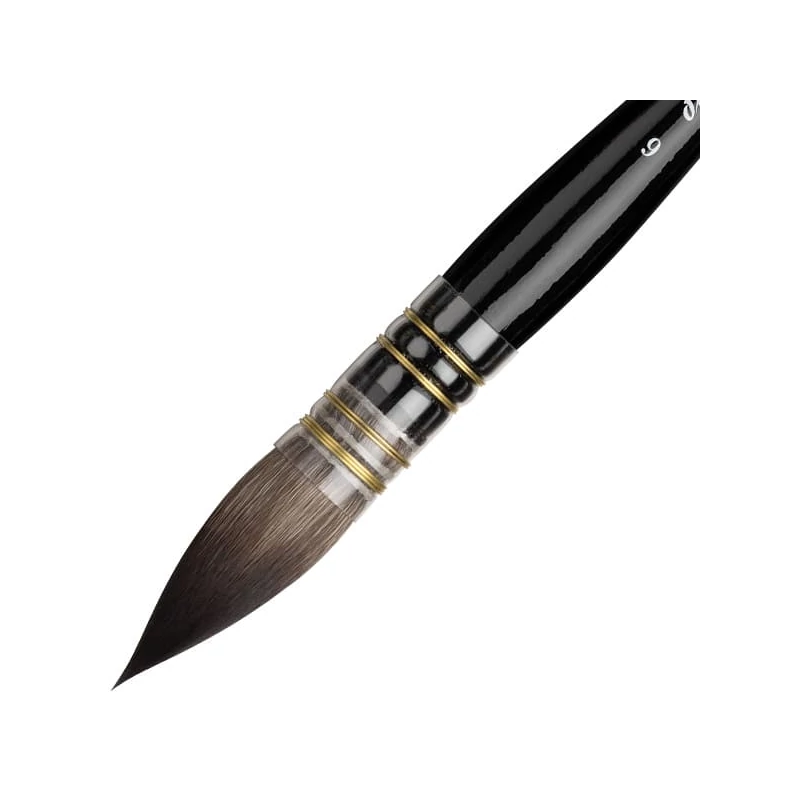 Da Vinci Casaneo 498 pensulă sintetică, rotundă - 6