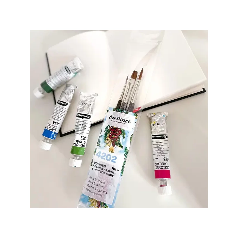 Da Vinci 4202 Colineo Gouache Set, sintetic, mixt, 3 buc