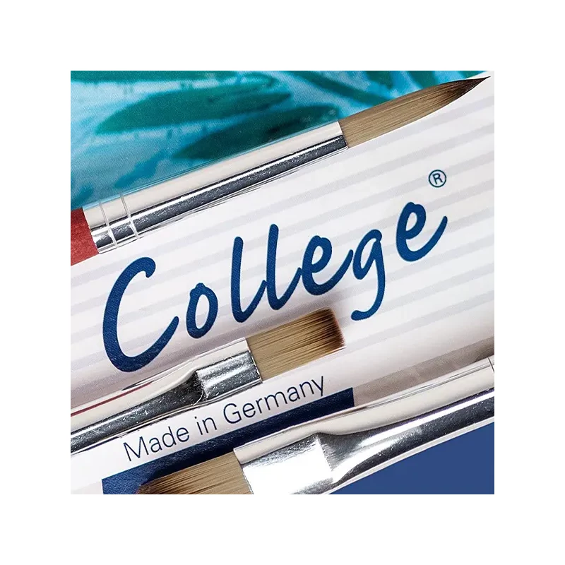 Set de perii sintetice Da Vinci College, mixte, 5 buc