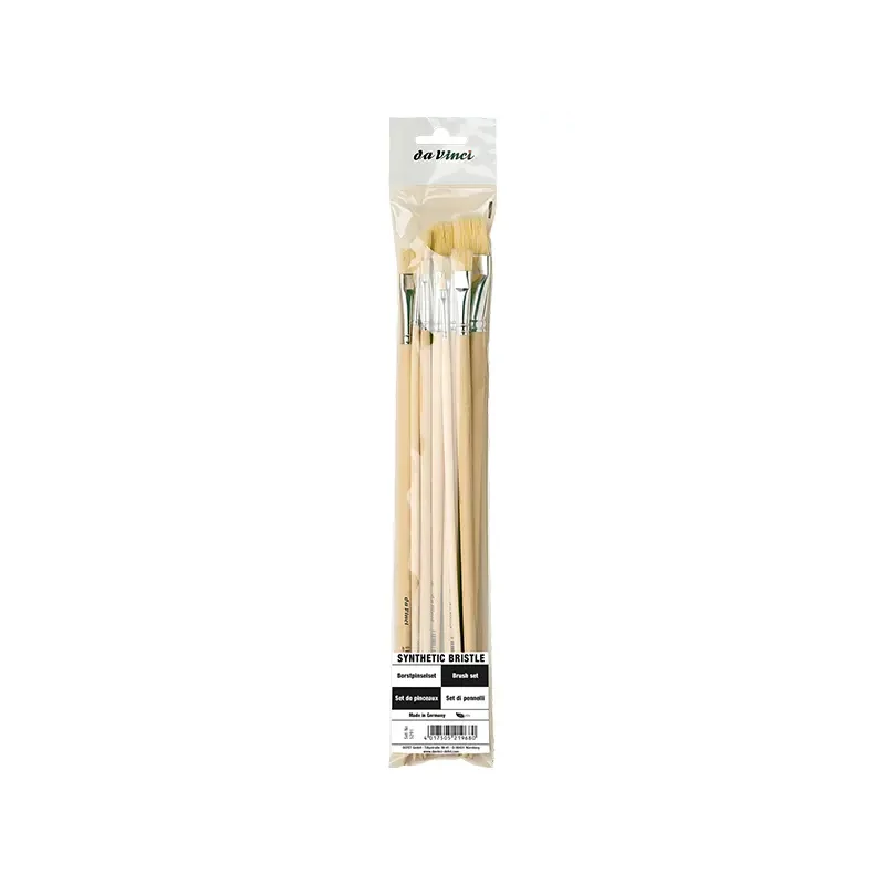 Da Vinci 5291 Set de pensule, sintetice, plate, 8 buc
