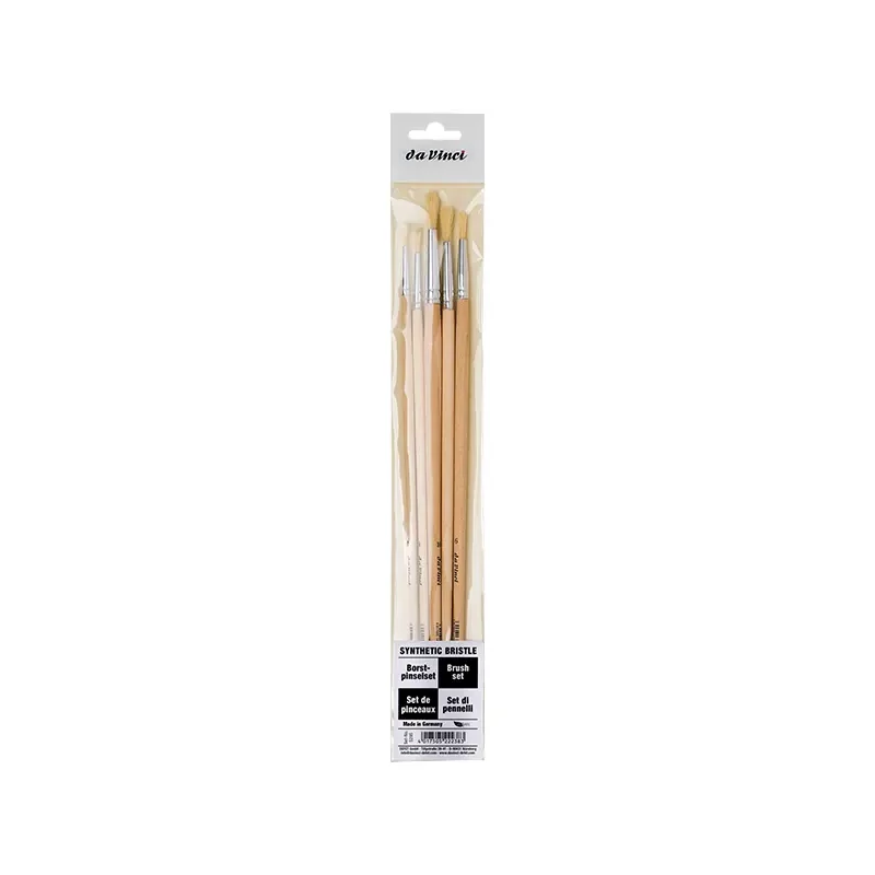 Da Vinci 5295 set de perii, sintetice, rotunde, 5 buc