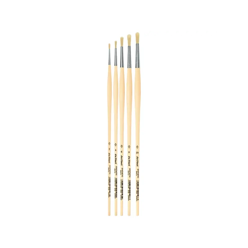 Da Vinci 5295 set de perii, sintetice, rotunde, 5 buc