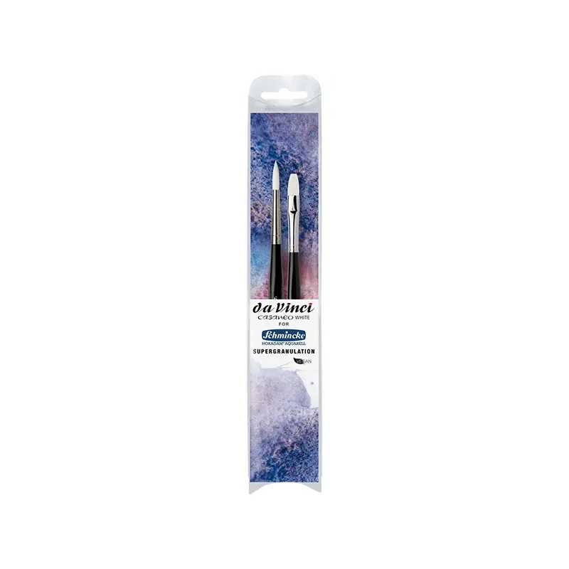 Da Vinci Casaneo White for Schmincke Horadam Aquarell Supergranulation ecsetkészlet,, szintetikus, vegyes, 2 db