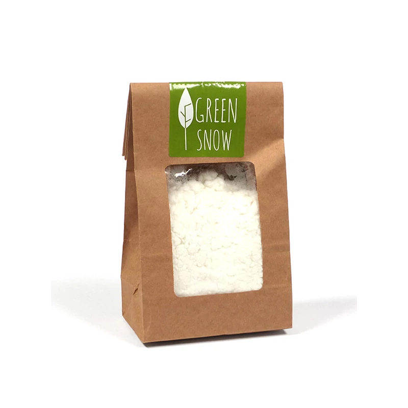 Zăpadă artificială decor bio, 50 g - pufoasă