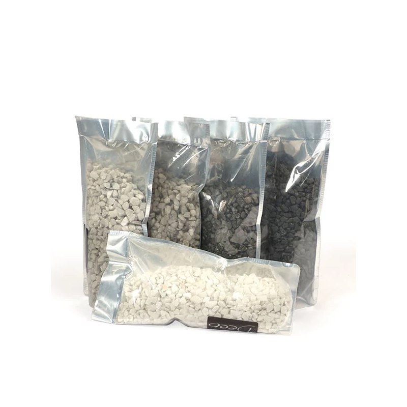 Pietricele decor, 5-8 mm, 500 g - alb