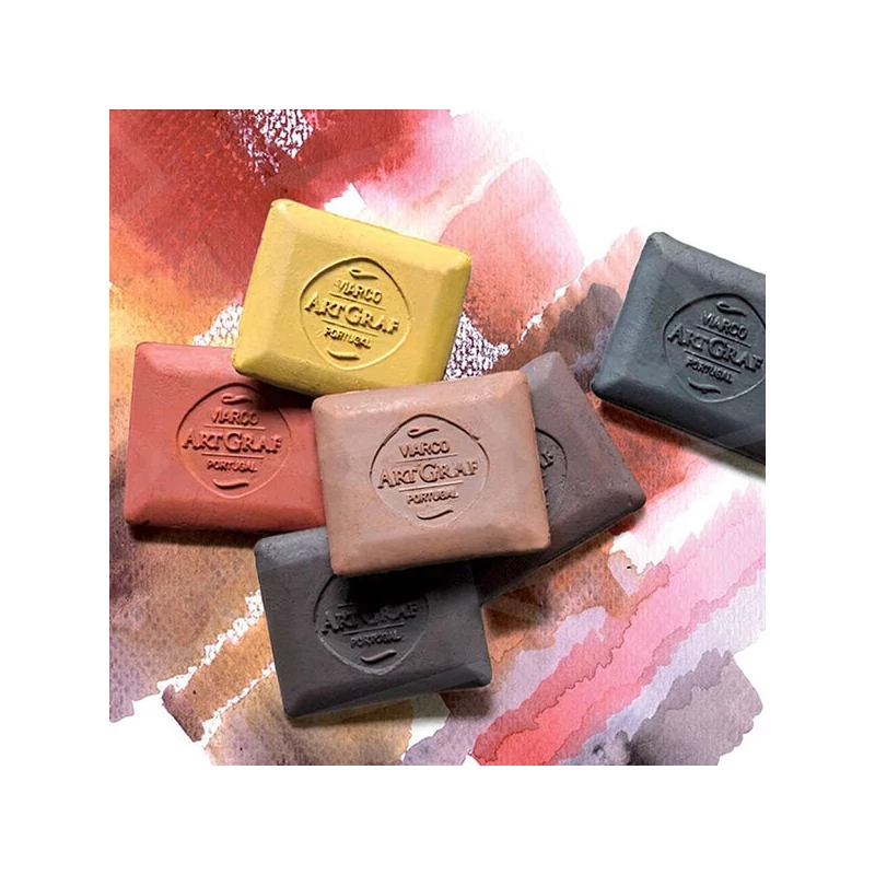 Set crete acuarelă Viarco ArtGraf Tailor Shape - Earth colors