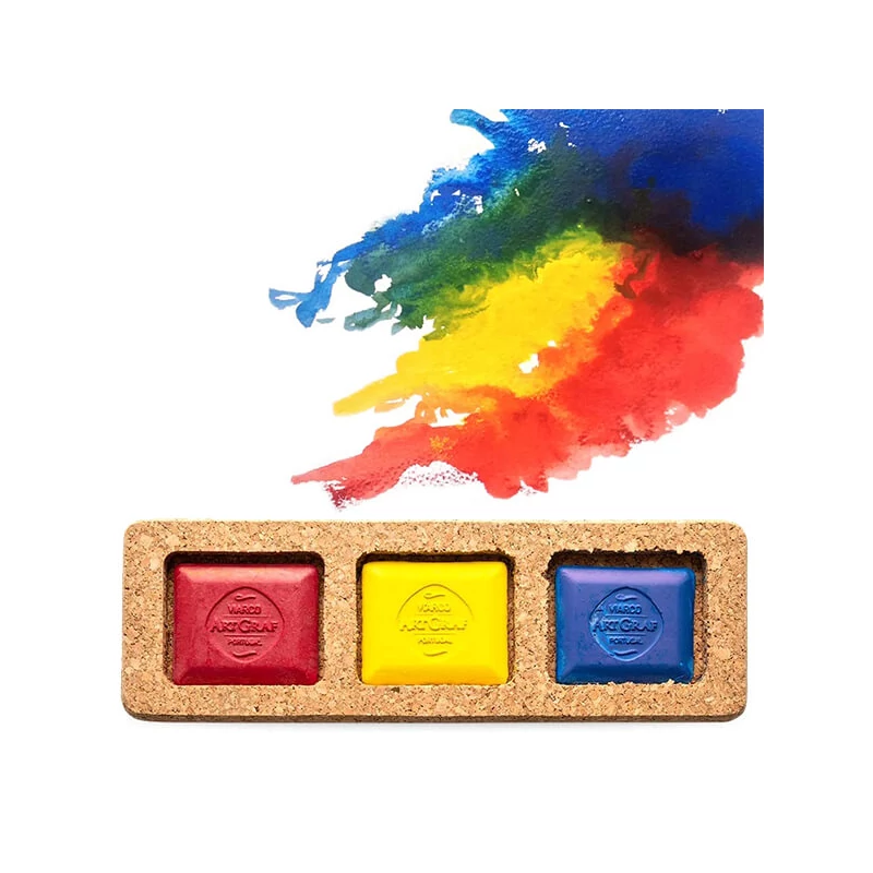 Set crete acuarelă Viarco ArtGraf Tailor Shape  - Primary colors
