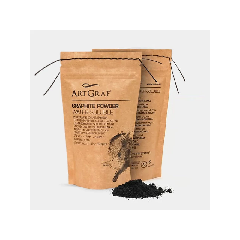 Pulbere de grafit  pentru acuarelă ArtGraf - 250 g
