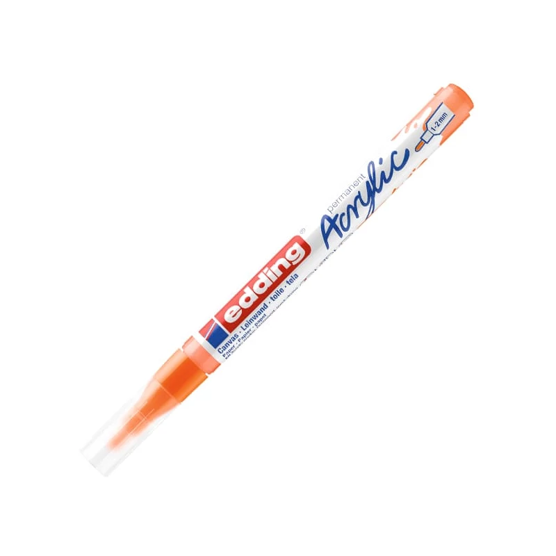 edding 5300 marker acrilic , F (1-2 mm) - 066, neon orange