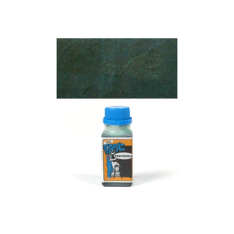 Baiț lemn pe bază de apă 100 ml - verde pin