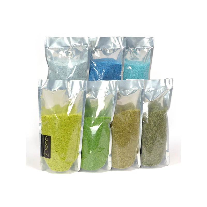 Nisip decor, 500 g - verde