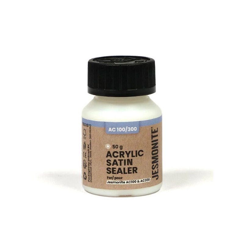 Jesmonite Acrylic Satin Sealer lichid de impregnare cu rășină acrilică, 50 g - lac lucios de mătase