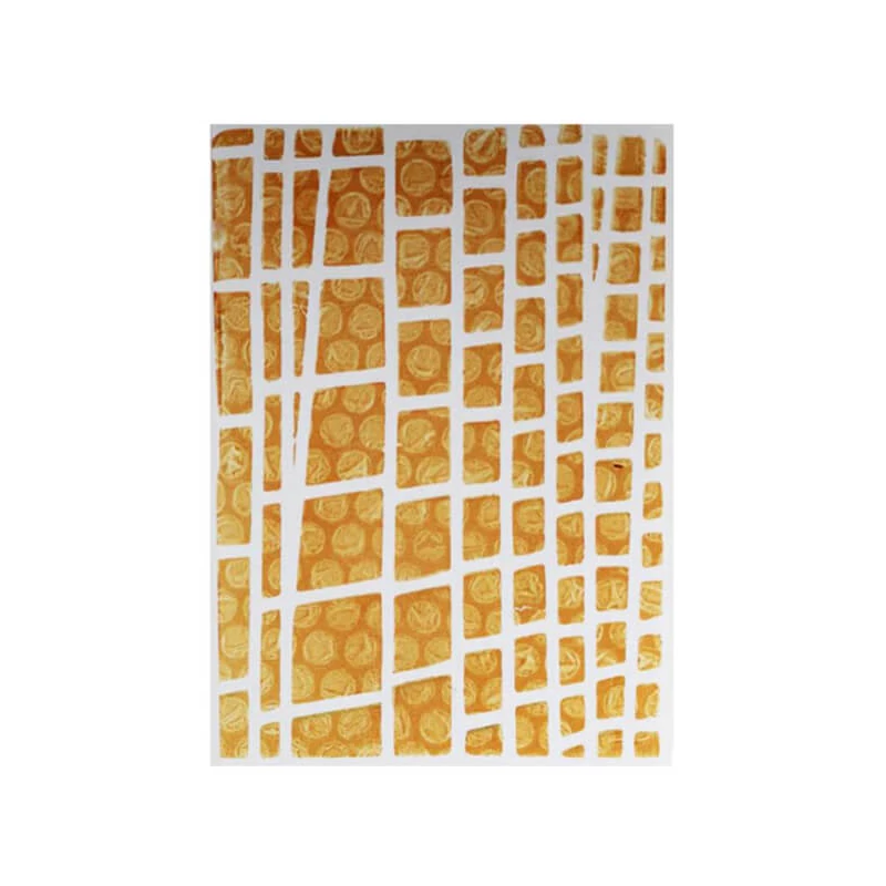 Stencil Gelli Arts, 5x7", 12,7x17,8 cm - scară