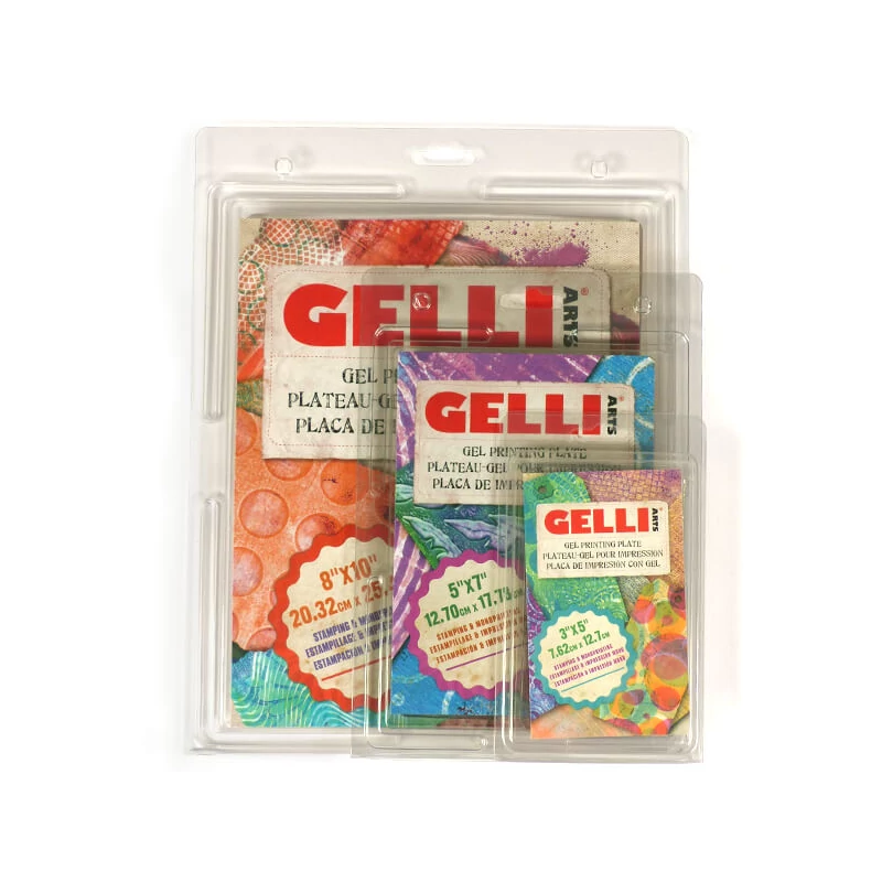 Placă de gel, placă de imprimare Gelli Arts - 3"x5", 7,6x12,7 cm