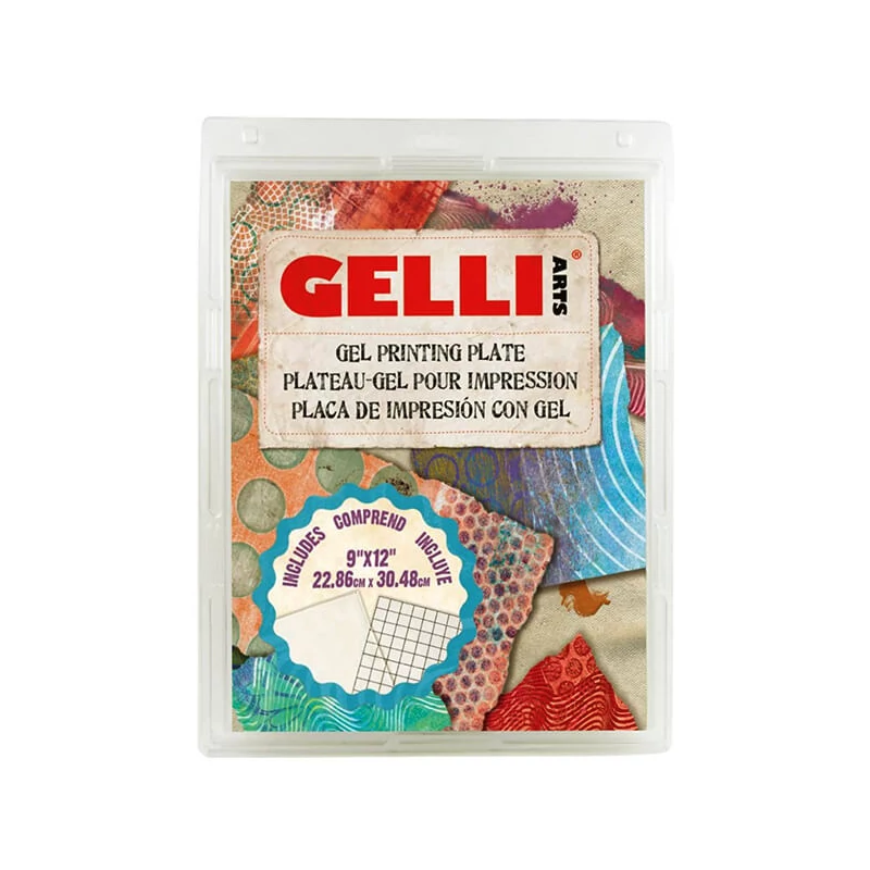 Placă de gel, placă de imprimare Gelli Arts - 9x12", 22,9x30,5 cm