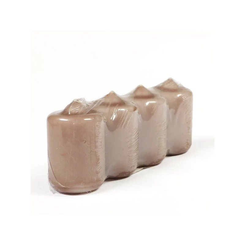 Lumânare de Advent, 4 buc - cappuccino