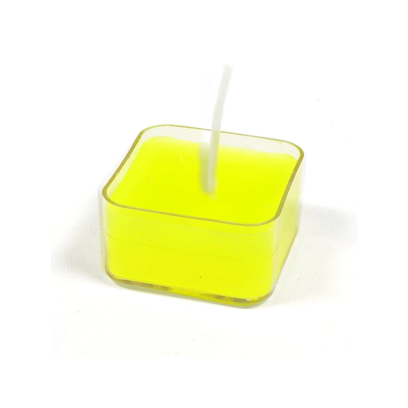 Ceară de lumânare și jeleu de lumânare colorant -  - galben neon