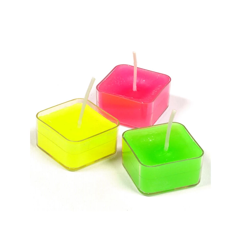 Ceară de lumânare și jeleu de lumânare colorant -  - verde neon