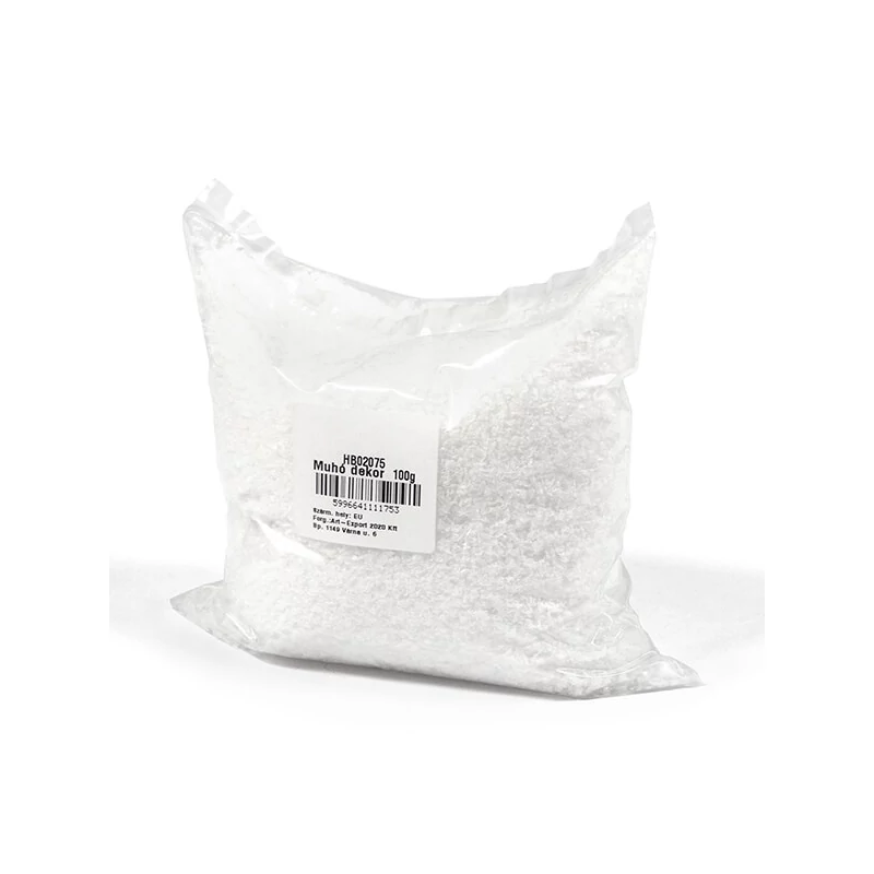 Decor de zăpadă artificială - alb, 100 g