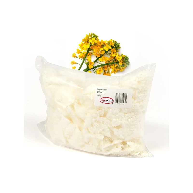 Ceară de rapiță pentru fabricarea lumanarilor din sticlă, 500 g