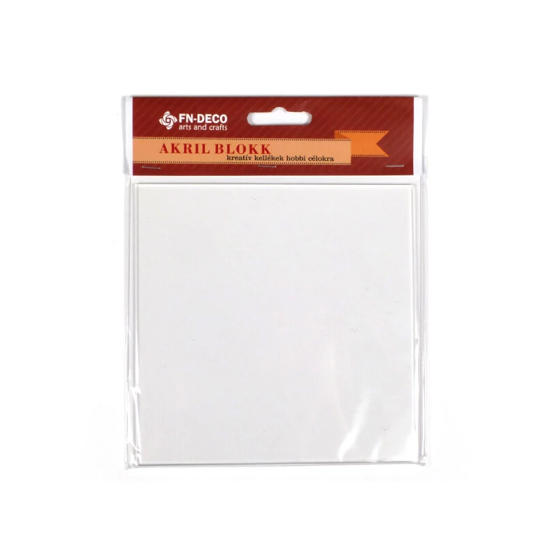 Foaie de plastic pentru imprimare - 14x14 cm