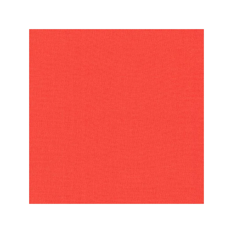 Material patchwork  - Robert Kaufman - Kona Cotton K001-1087 Coral