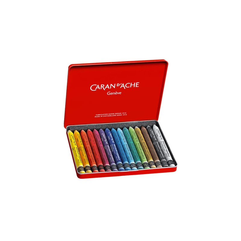 Caran d'Ache Classic Neocolor II Ste crete acuarelă - 15 buc