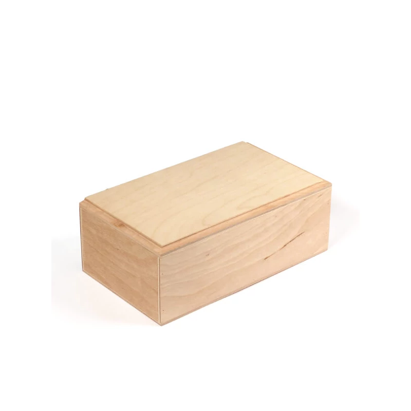 Cutie lemn - dreptunghi, 22x12,5x8 cm