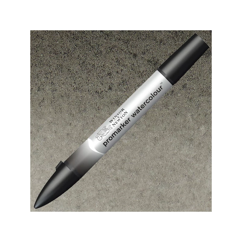 Promarker Watercolour marker tip pensulă acuarelă cu două vârfuri  - 331, ivory black