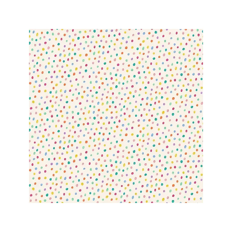 Tesatura patchwork - Makower - Hello Spring Spots Cream 088/Q