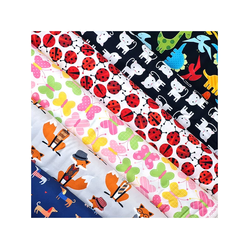 Material patchwork  - Robert Kaufman - Urban Zoologie AAK-11506-195 bright
