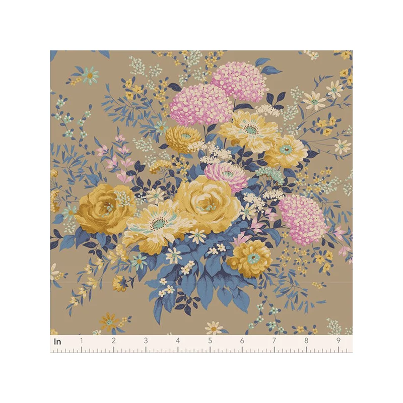 Material patchwork  - Tilda Chic Escape - Wildgarden sand 100447
