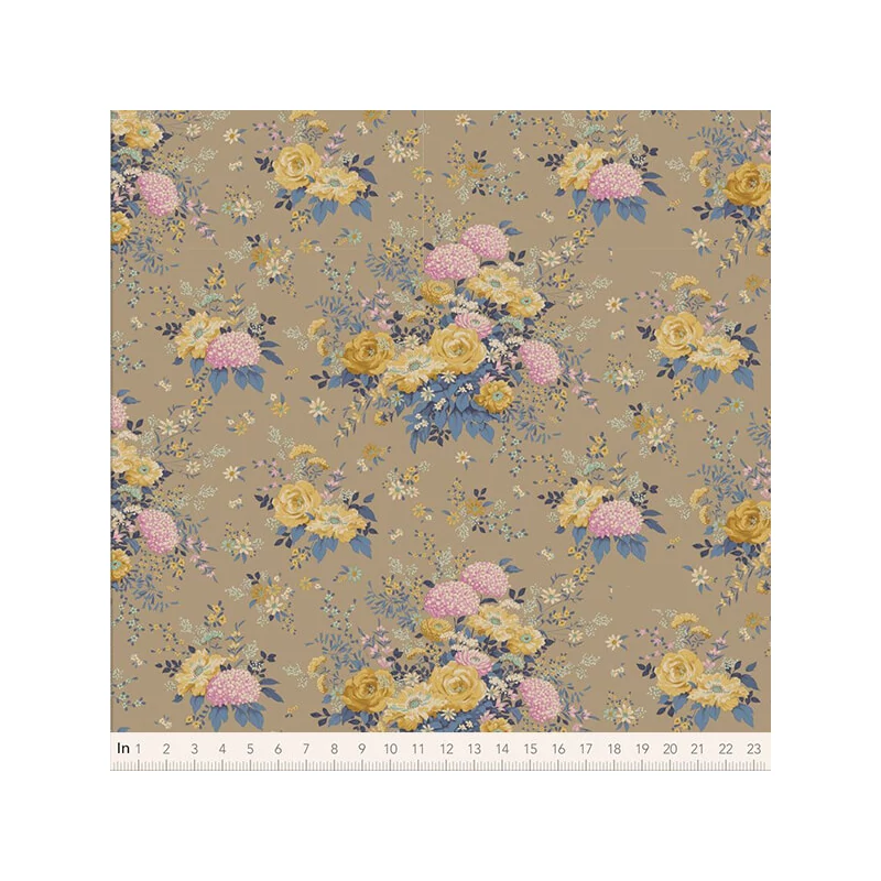 Material patchwork  - Tilda Chic Escape - Wildgarden sand 100447