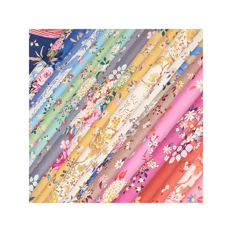 Material patchwork  - Tilda Chic Escape - Whimsyflower rust 100458
