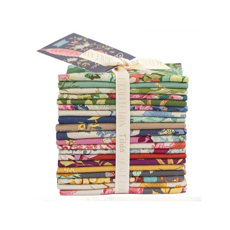 Material patchwork  - Tilda Chic Escape - Whimsyflower rust 100458