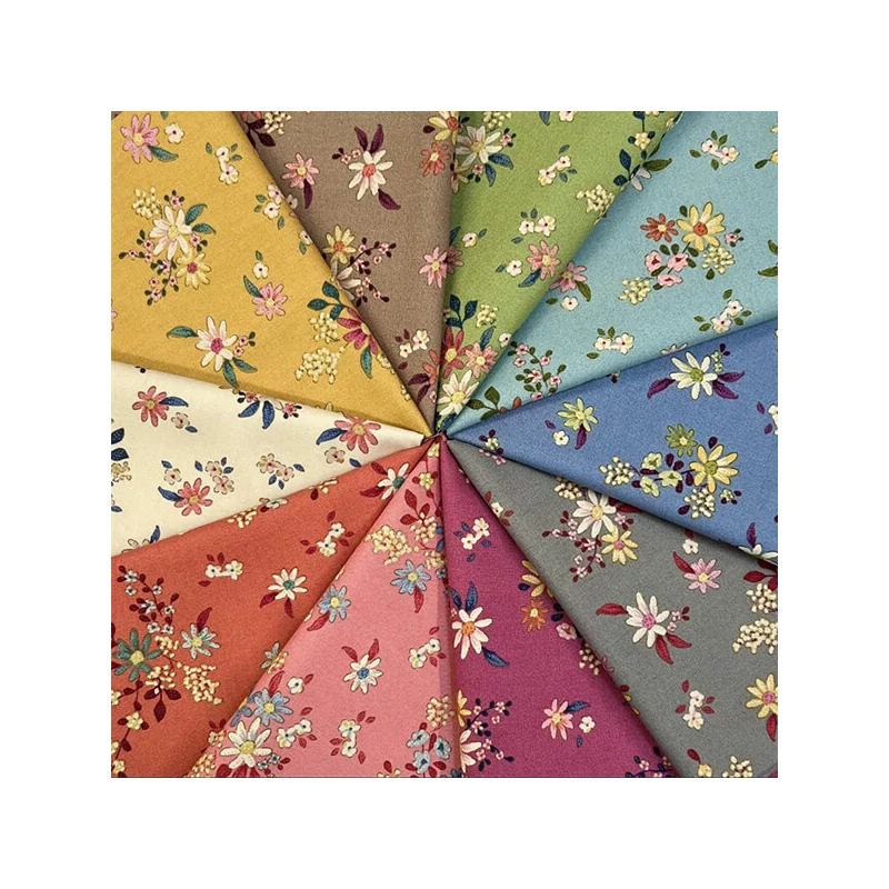 Material patchwork  - Tilda Chic Escape - Daisyfield ginger 110056