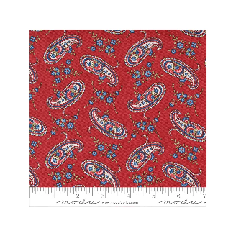Material patchwork  - Moda - Belle Isle by Minick and Simpson 14923-12