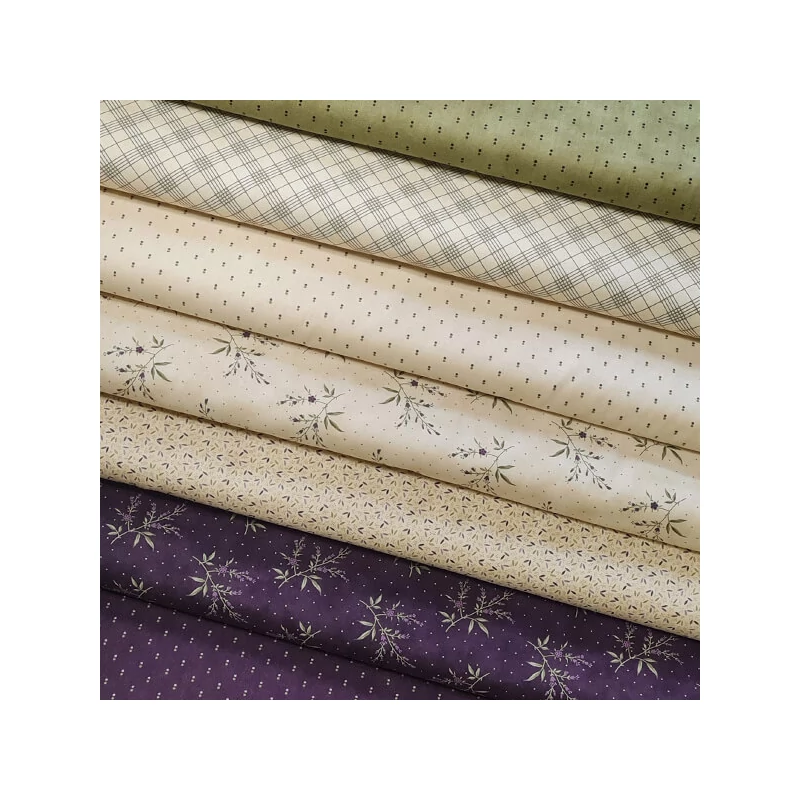 Material patchwork  - Moda - Iris and Ivy by Jan Patek 2256-11