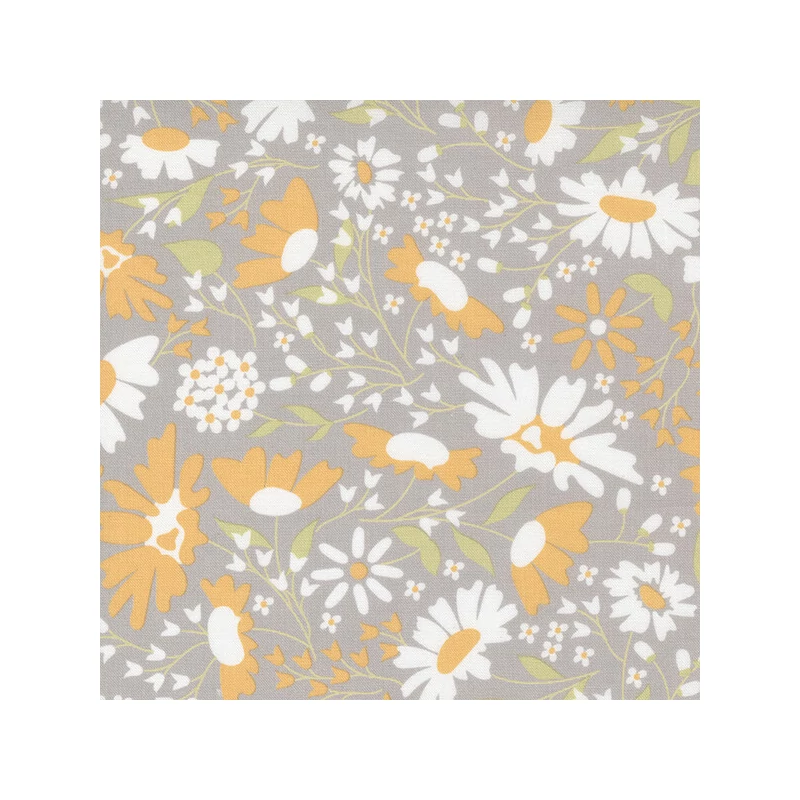 Material patchwork  - Moda - Buttercup and Slate by Corey Yoder 29151-16